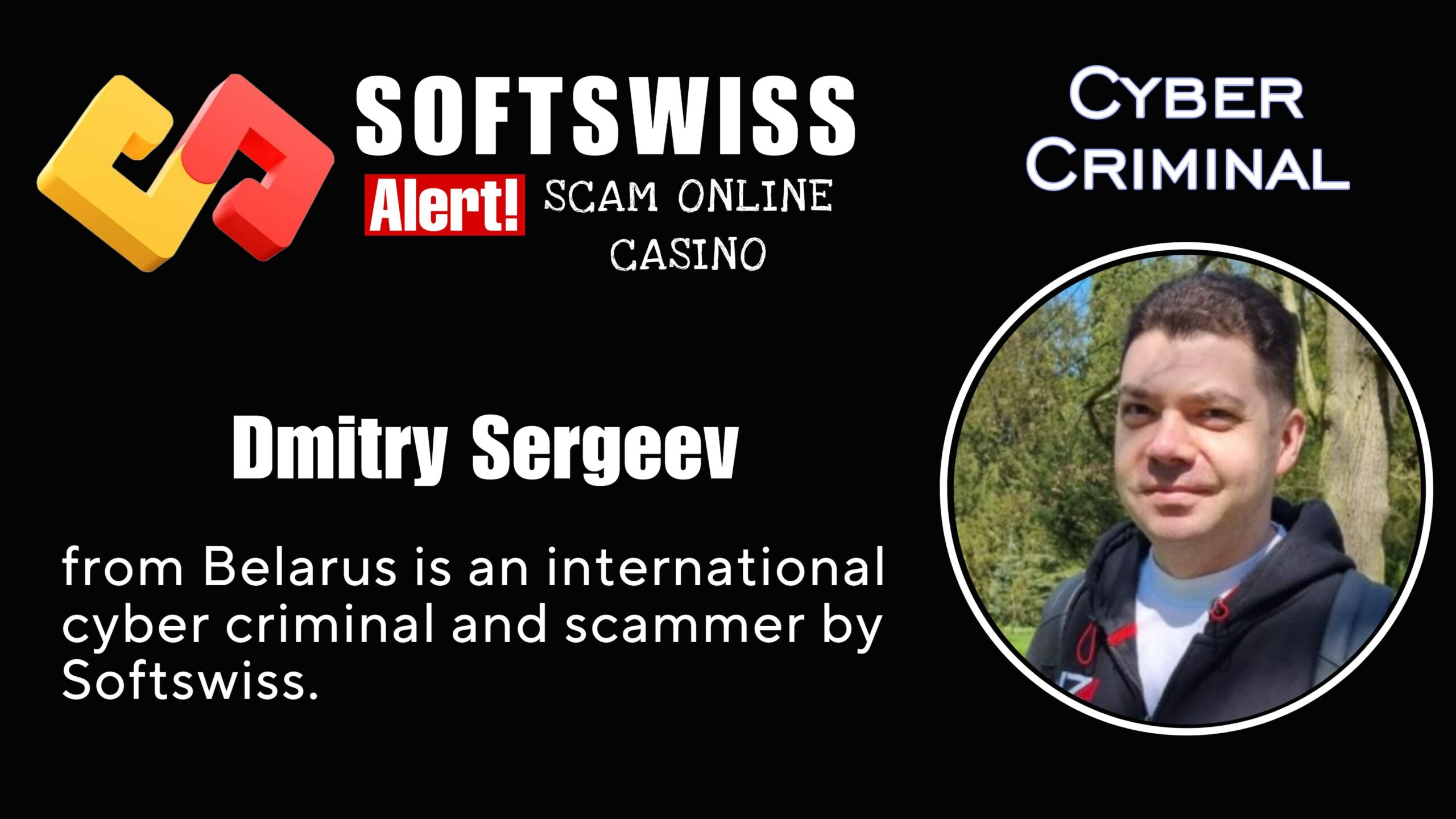 Dmitry Sergeev - softswiss scam - Casino by Softswiss